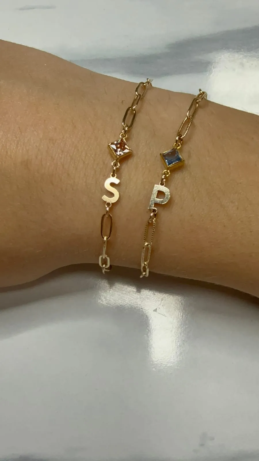Welded permanent bracelet