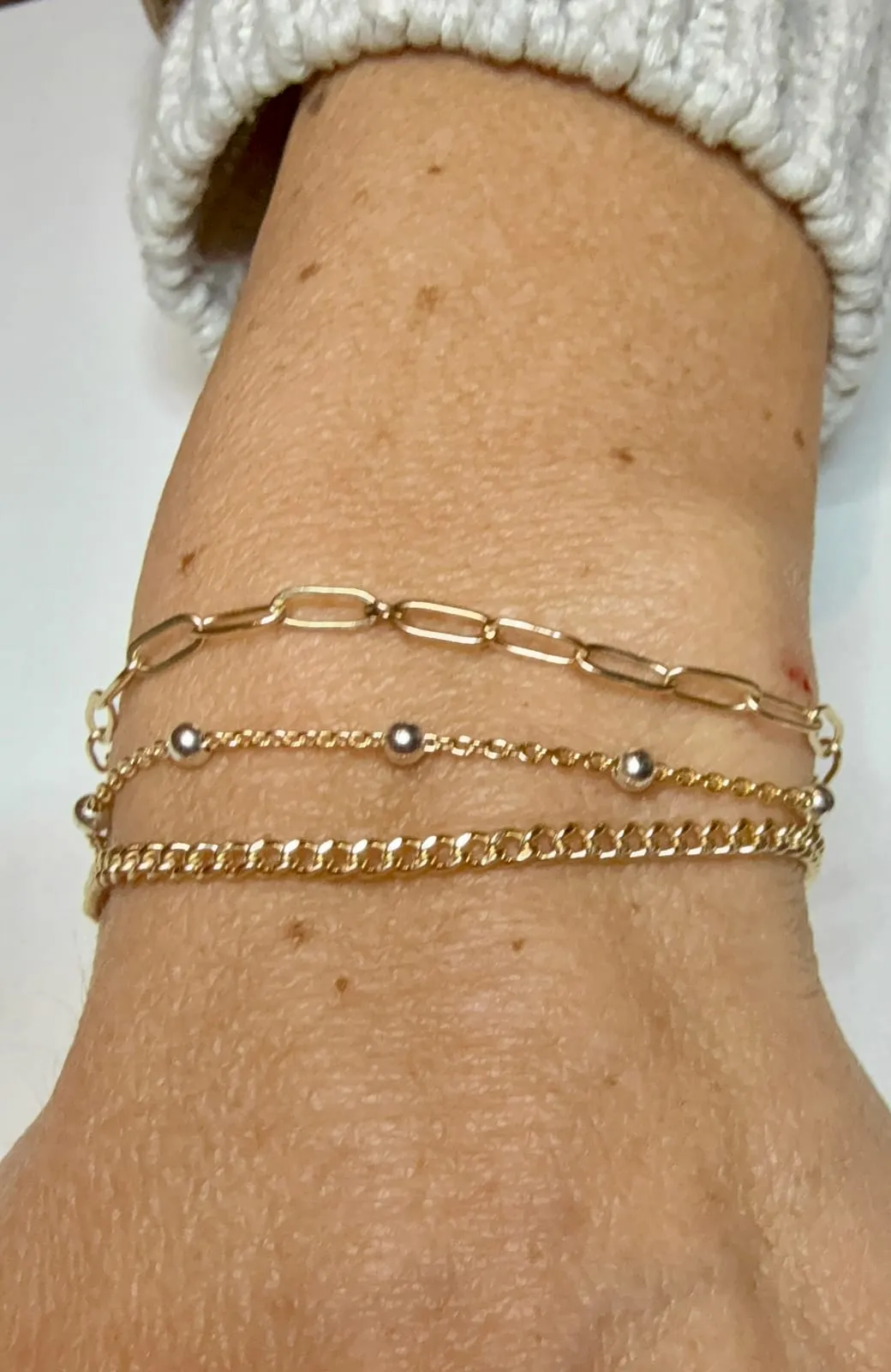 Welded permanent bracelet