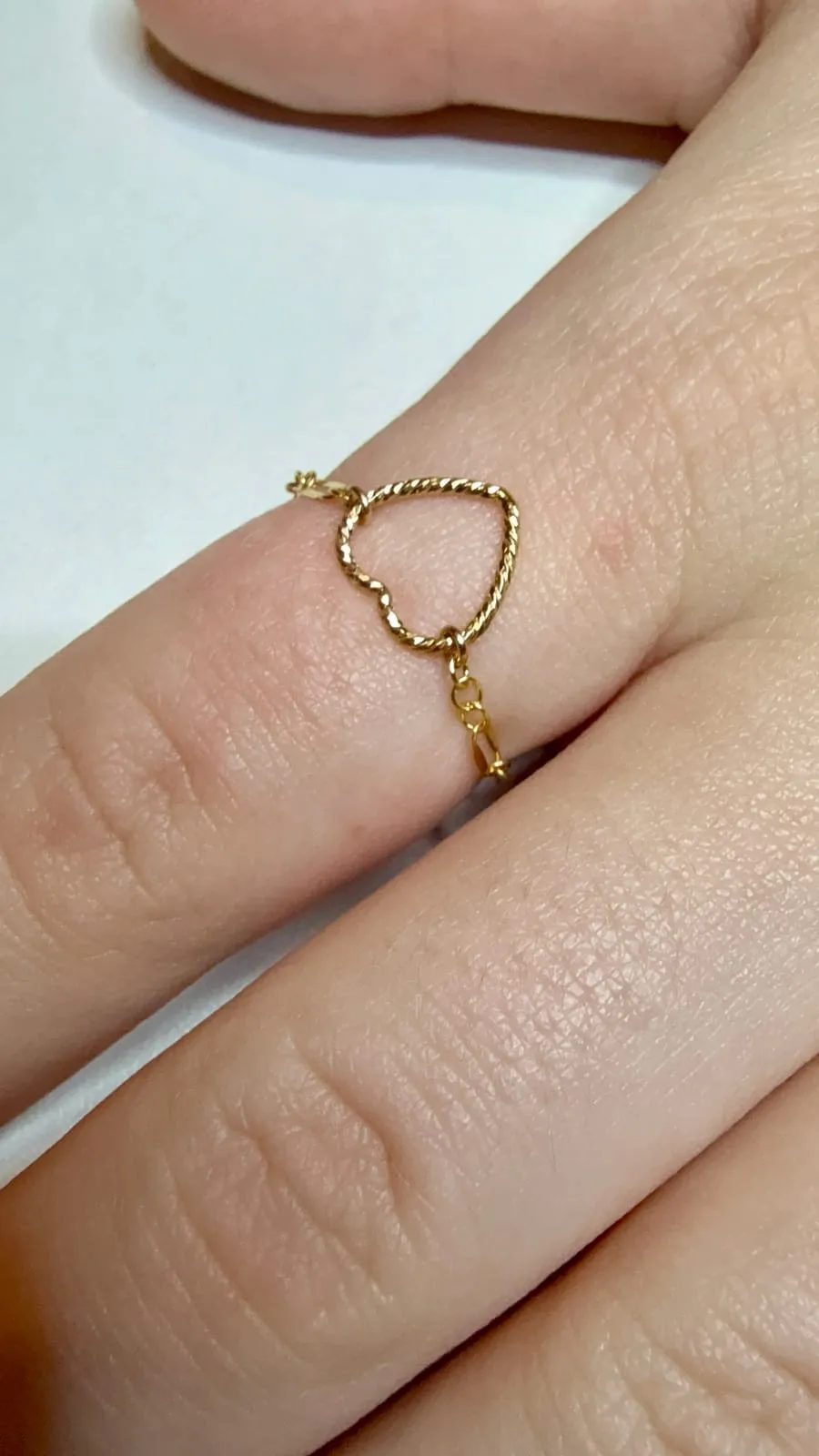 Welded permanent ring