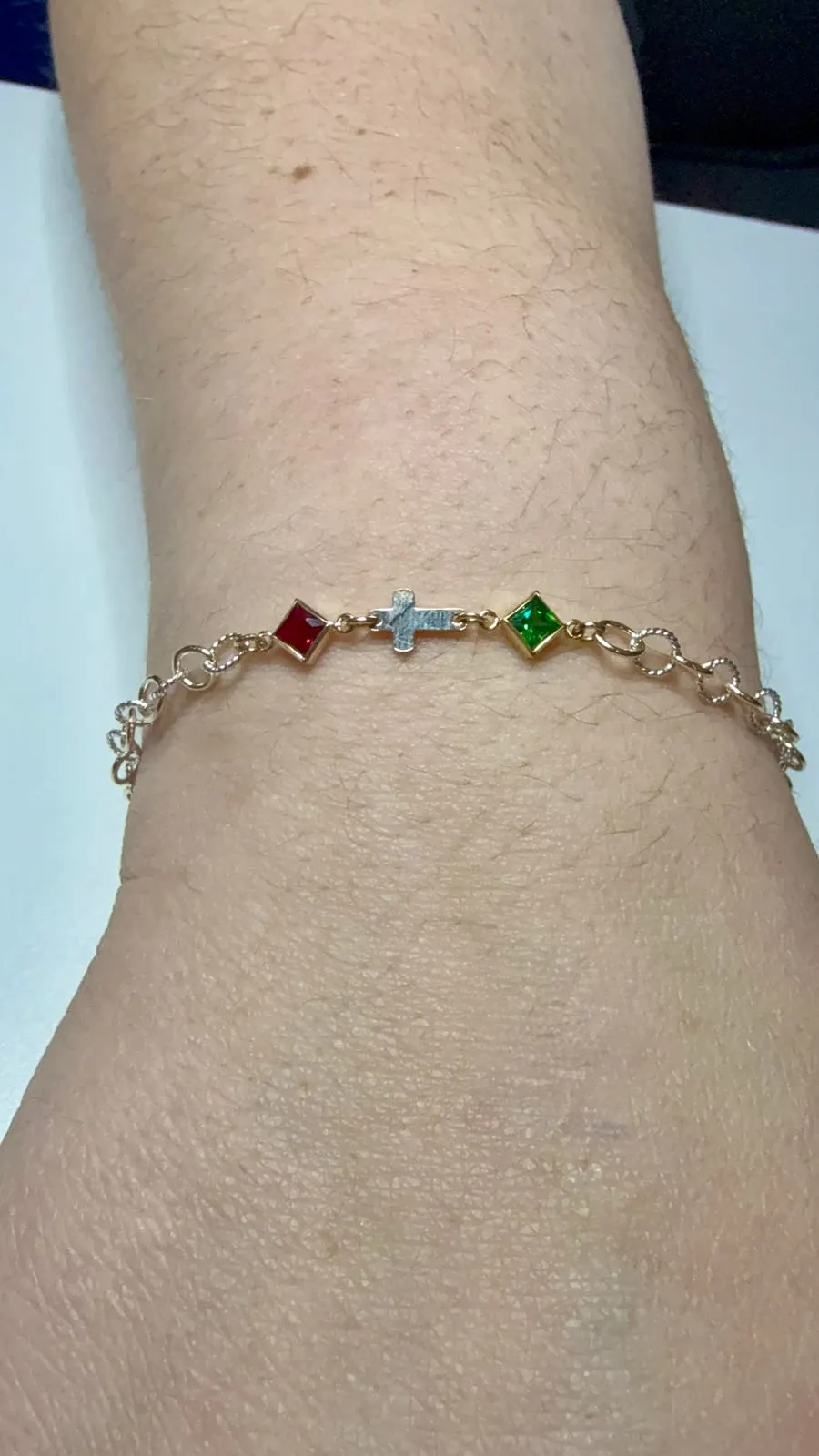 Welded permanent bracelet