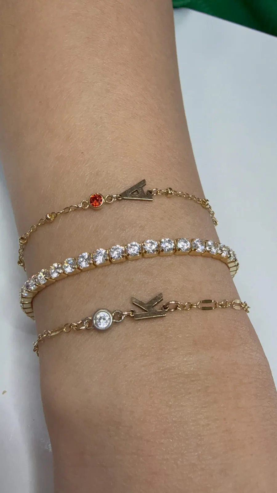 Welded permanent bracelet