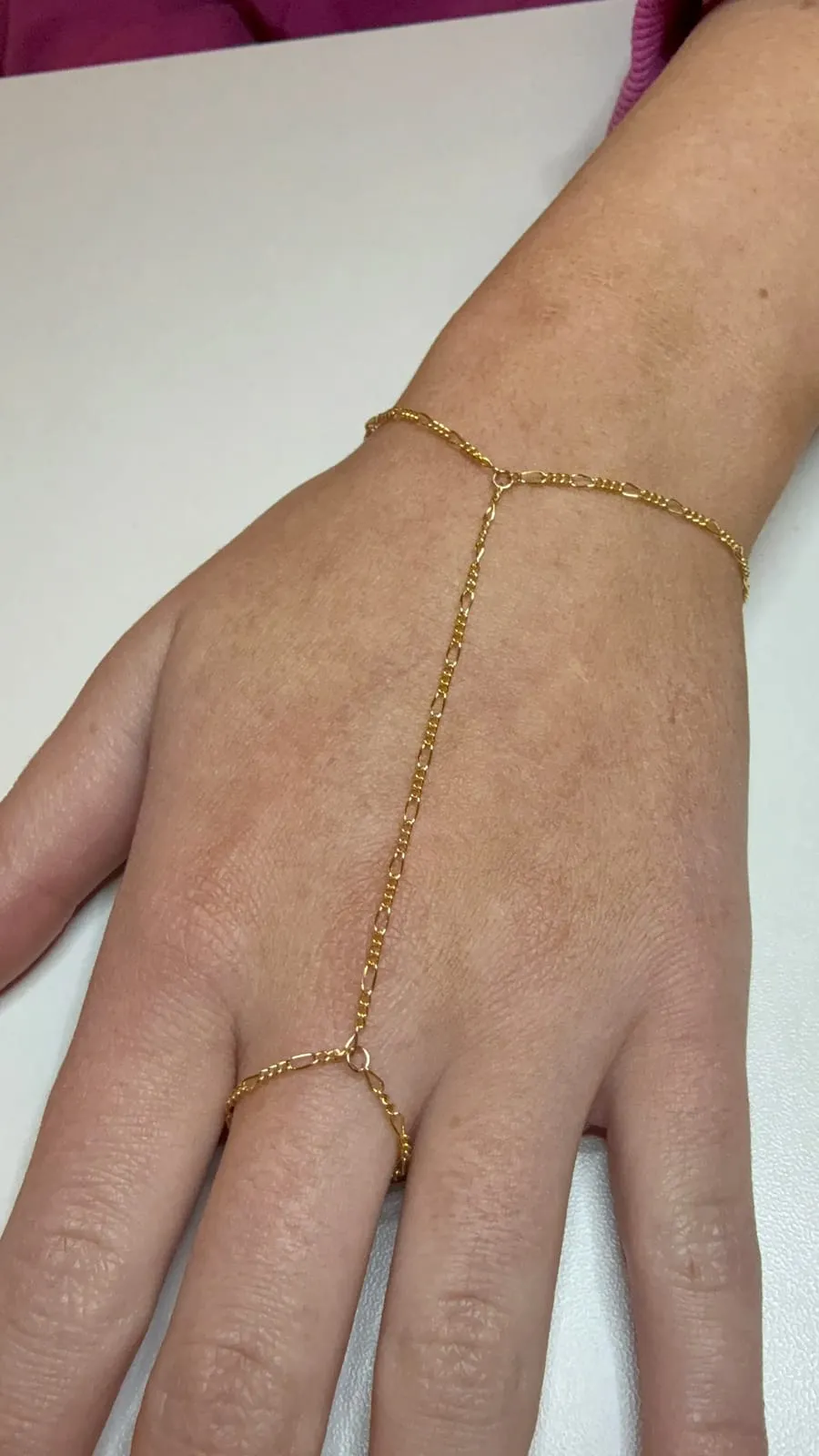 Permanent hand chain