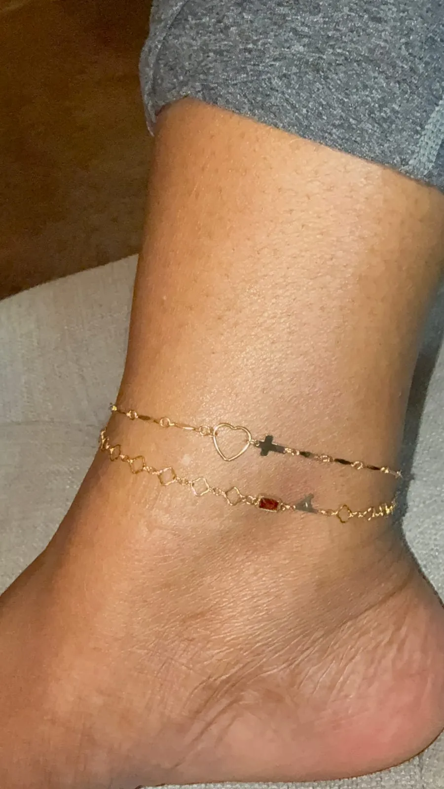 Permanent anklet