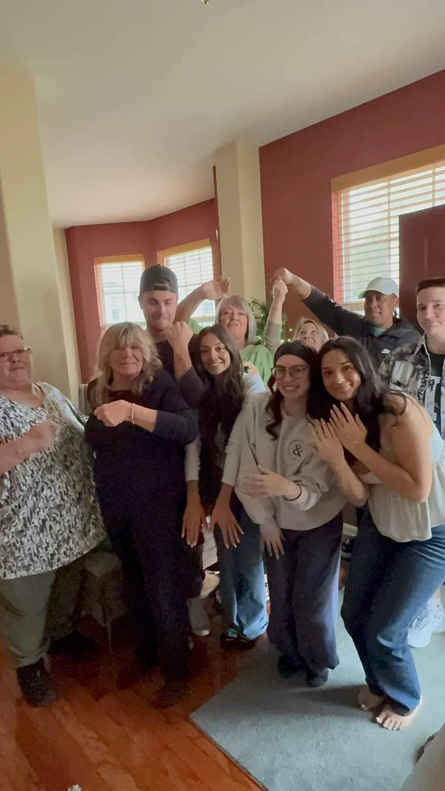 Group at a permanent jewelry party