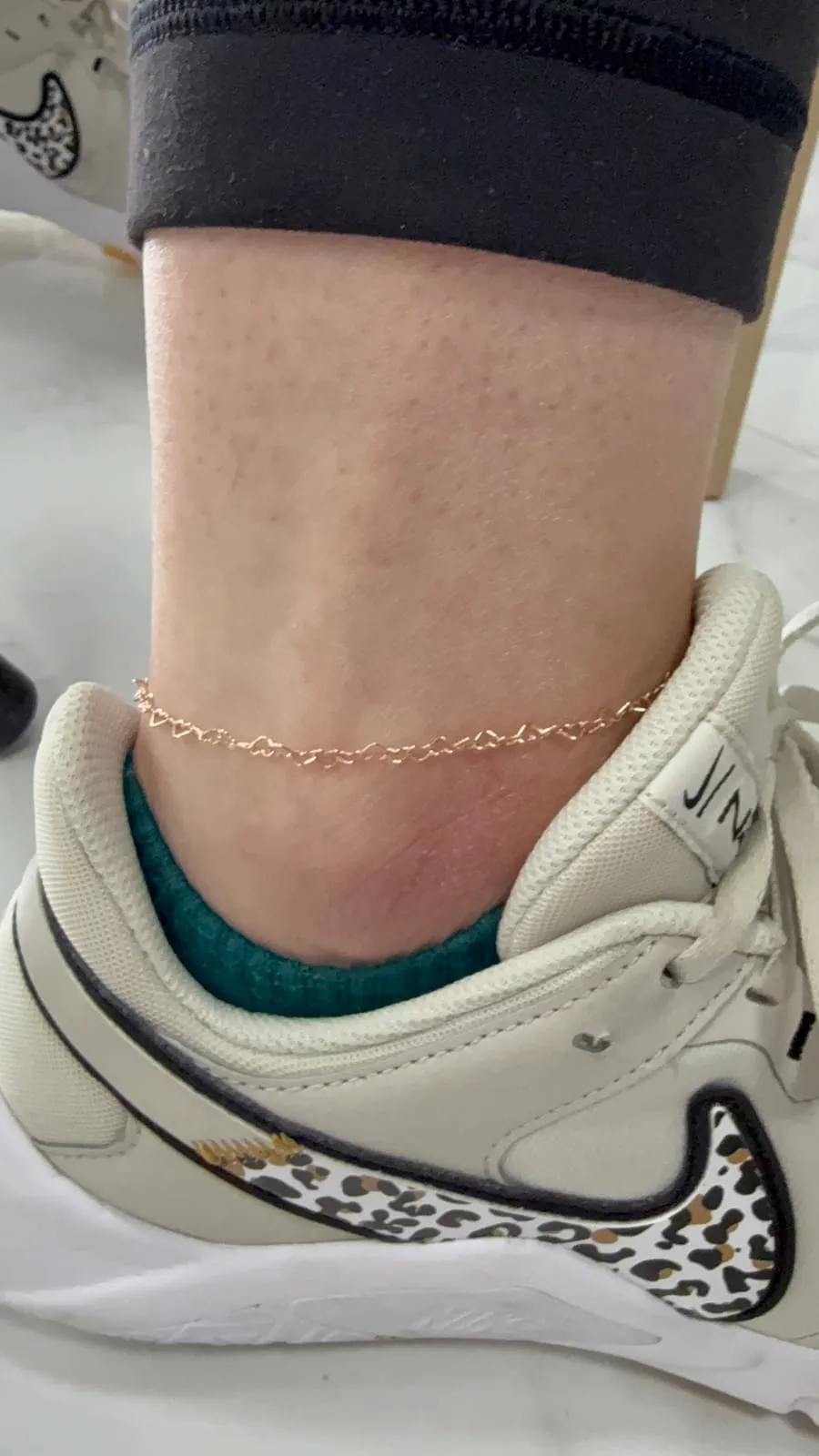 Permanent anklet