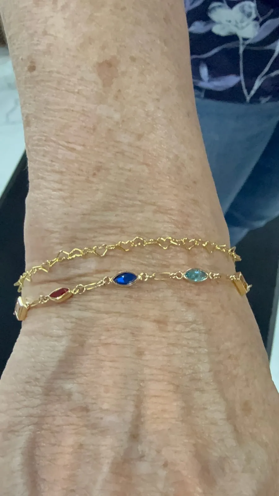 Welded permanent bracelet