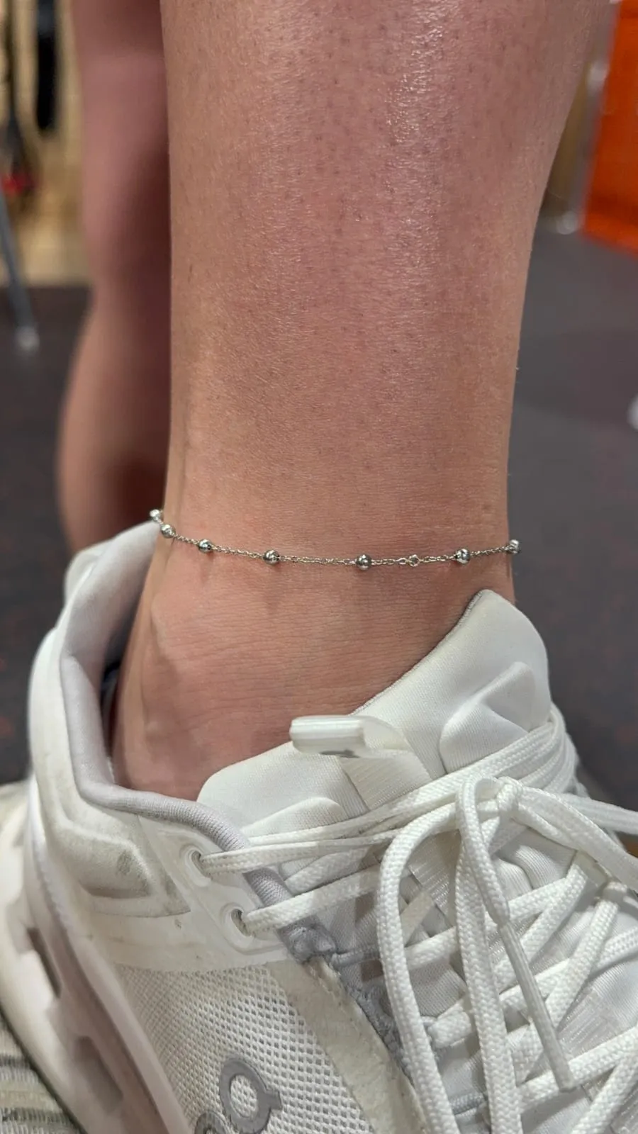 Permanent anklet