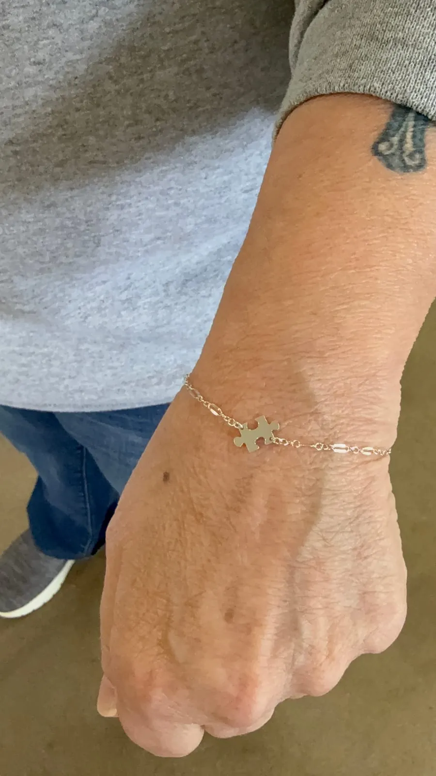 Welded permanent bracelet
