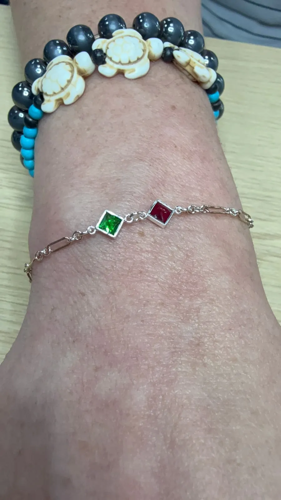 Welded permanent bracelet