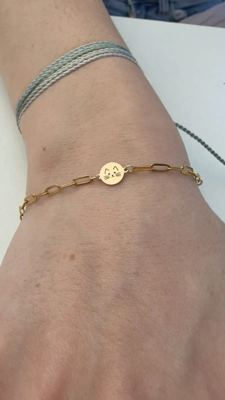 Welded permanent bracelet