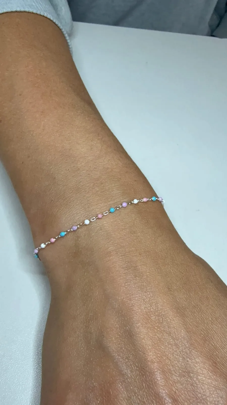 Welded permanent bracelet