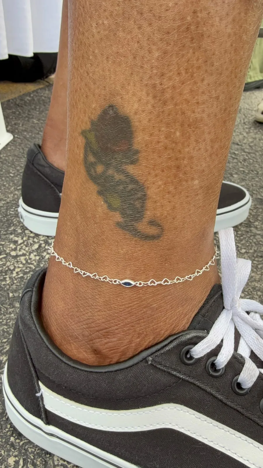Permanent anklet