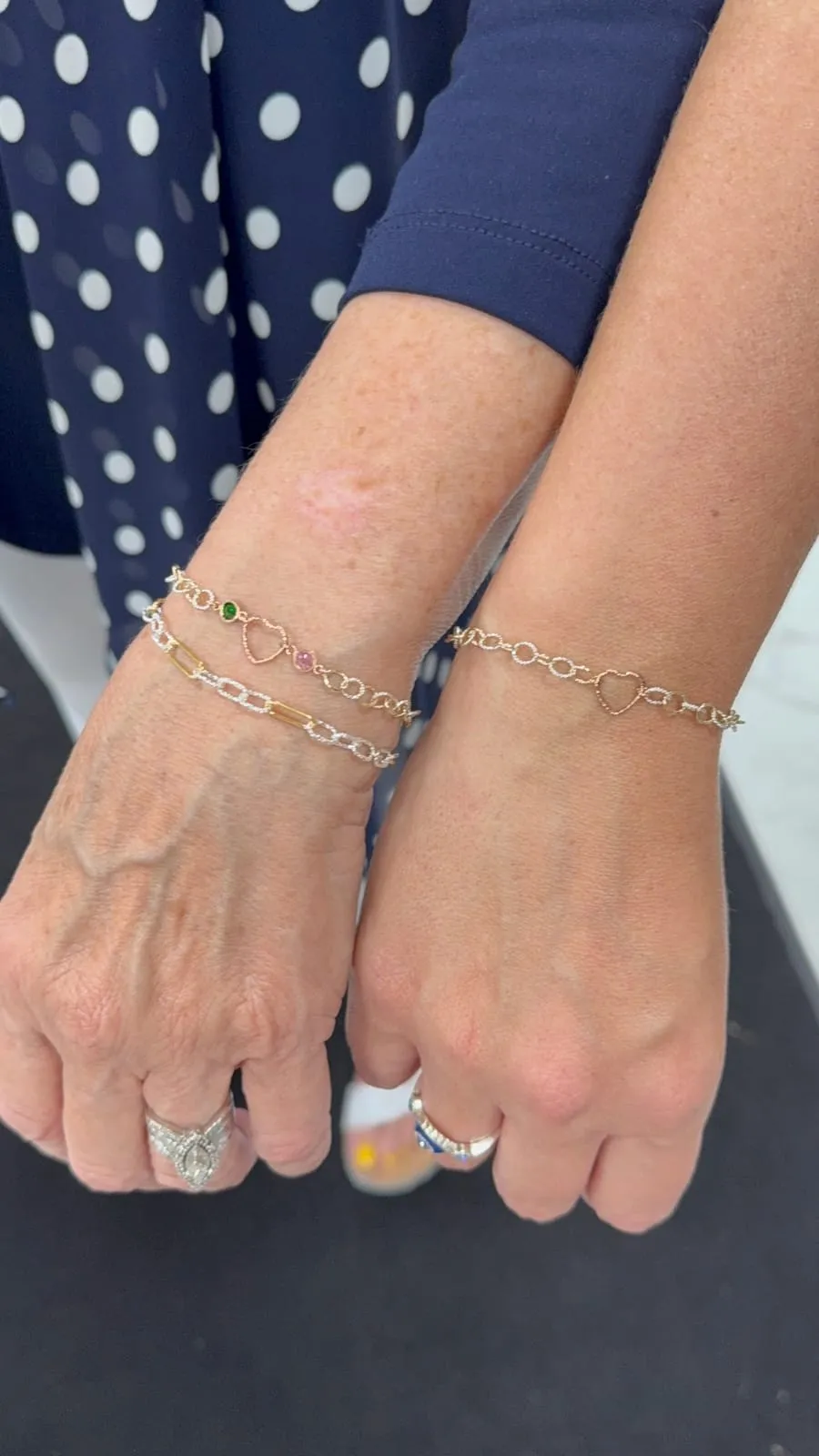 Welded permanent bracelet