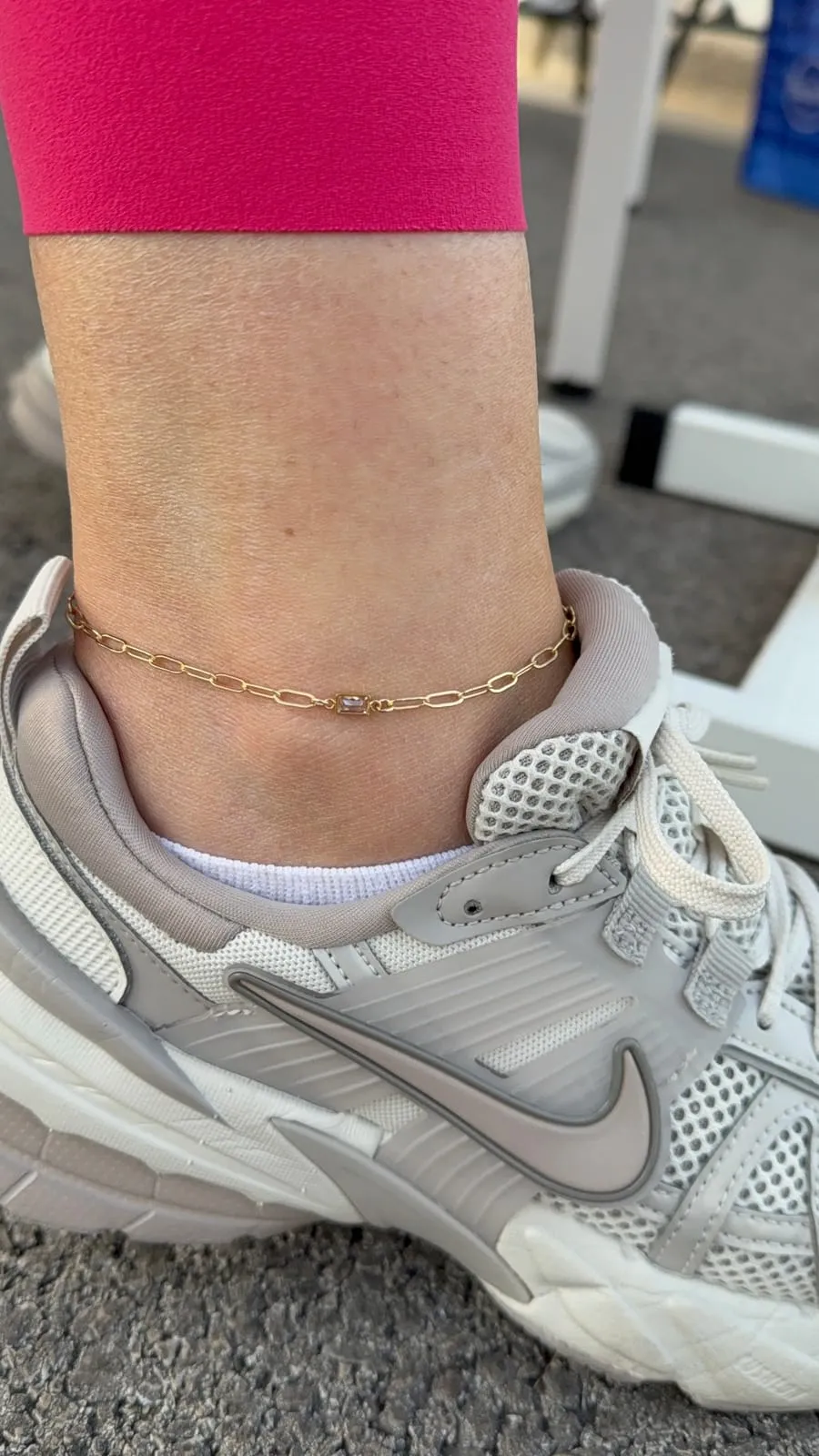 Permanent anklet