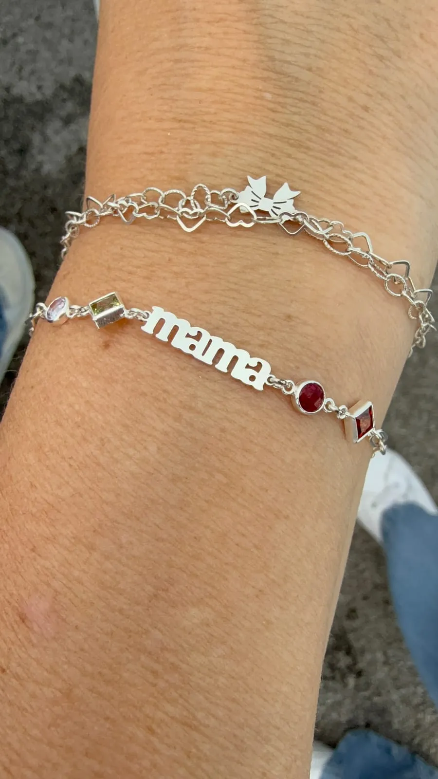 Welded permanent bracelet