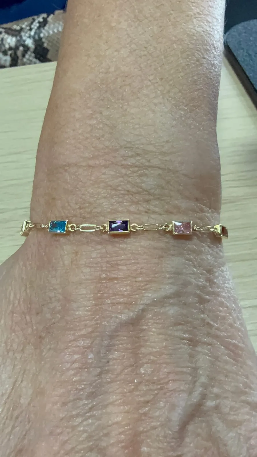 Welded permanent bracelet