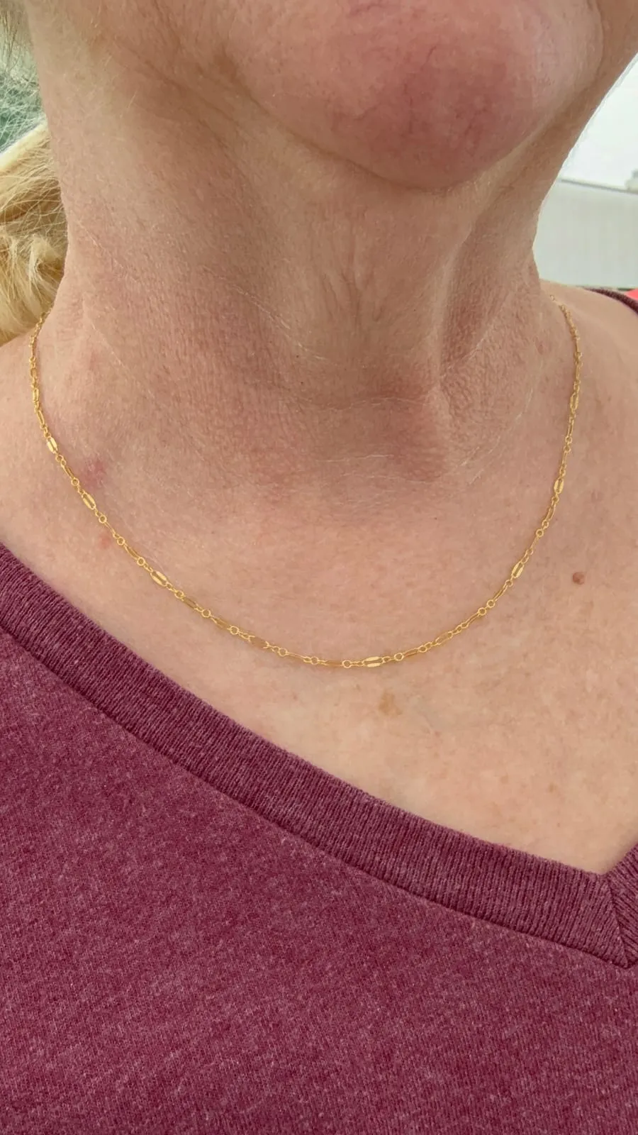 Permanent necklace