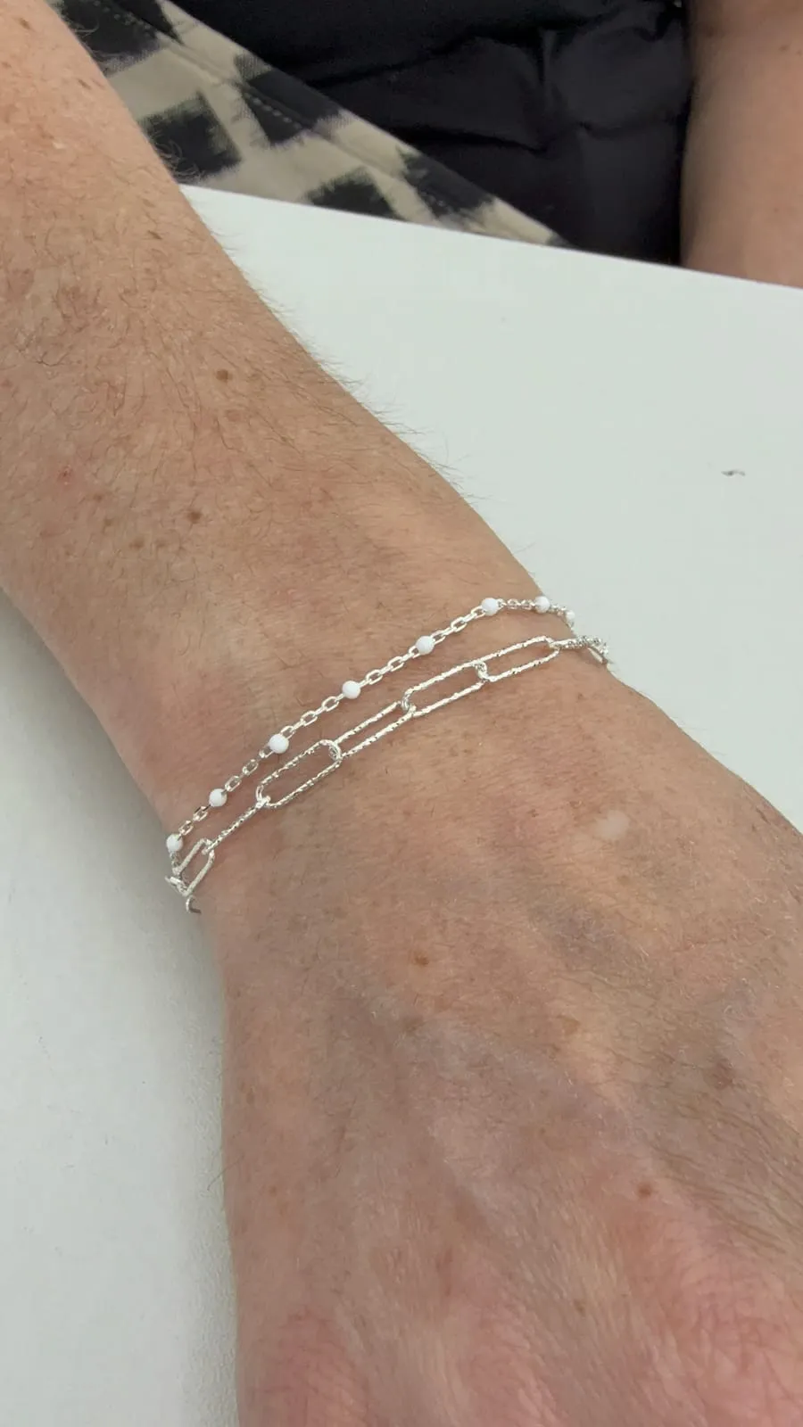 Welded permanent bracelet