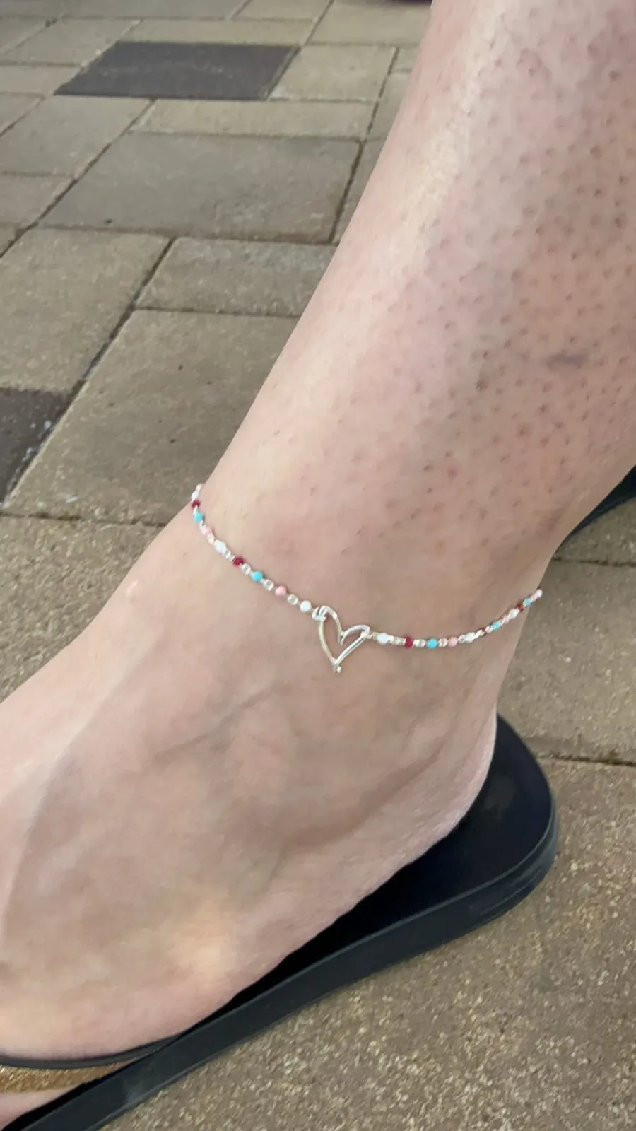 Permanent anklet