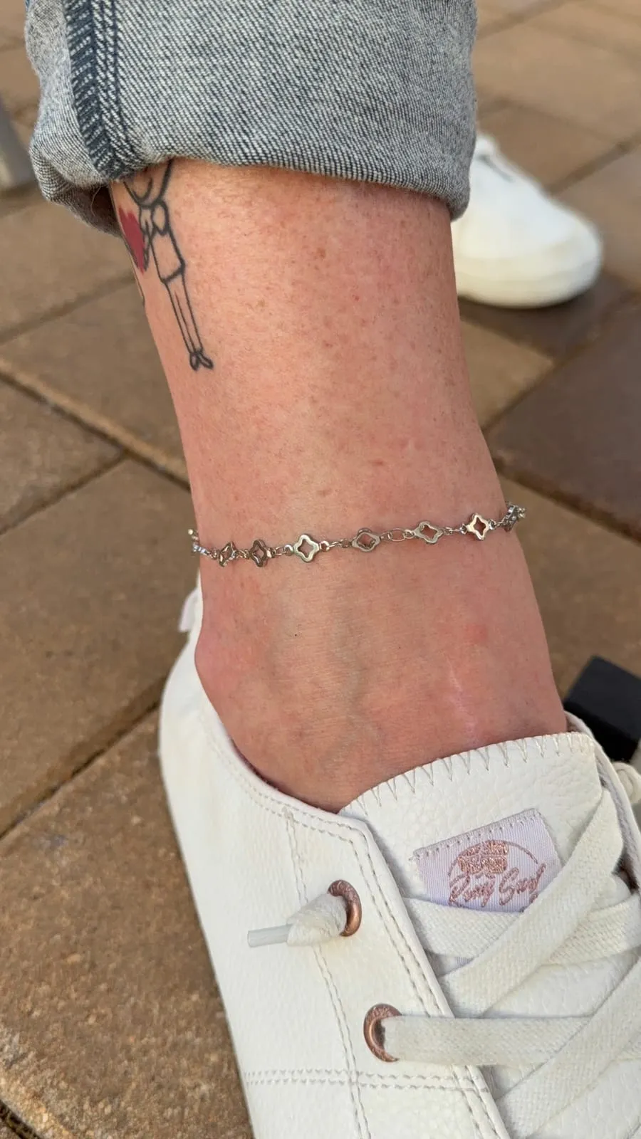 Permanent anklet