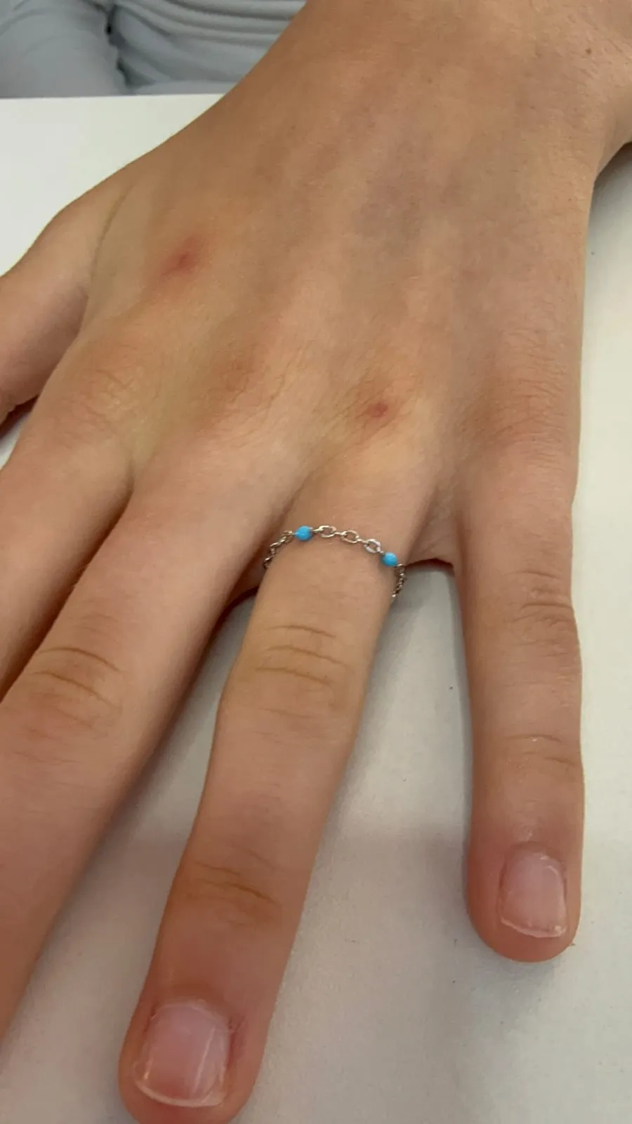 Welded permanent ring